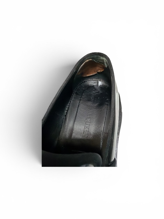 Alexander McQueen Patent Leather Lug Sole Loafers Black EU 41 US 8 main image 8